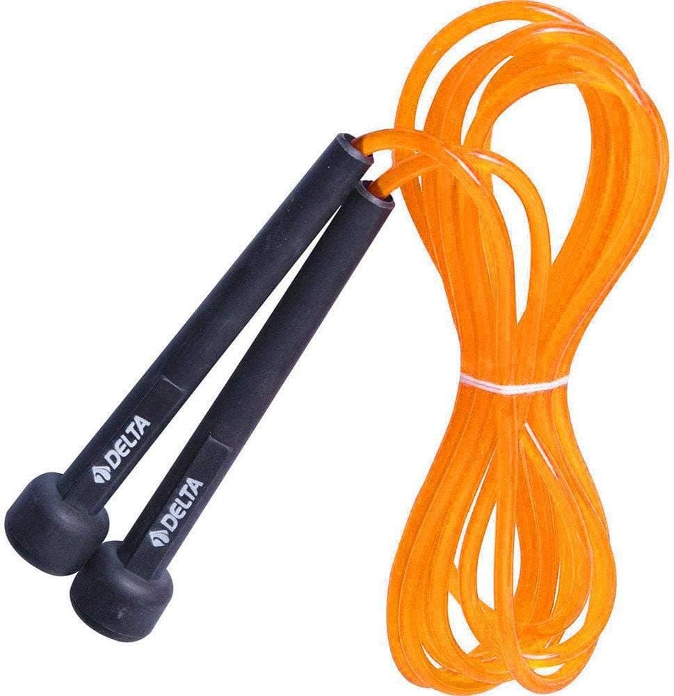طناب پرش Delta Spor با طول قابل تنظیم Deluxe مشکی طناب پرش Delta Spor با طول قابل تنظیم Deluxe مشکی