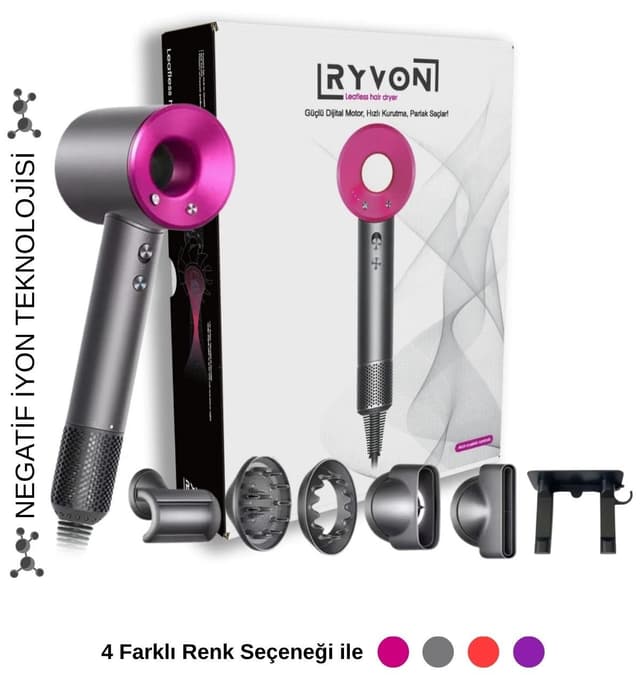 سشوار RYVON با 5 سری سشوار RYVON با 5 سری