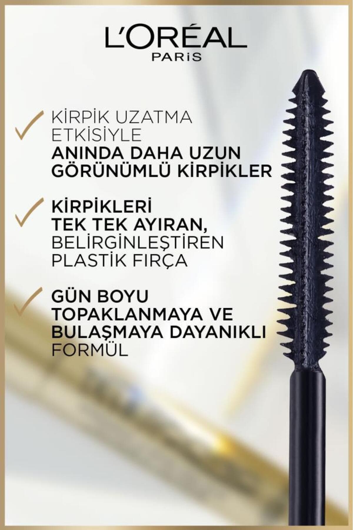 ماسکارا L'Oreal Paris Telescopic ضد آب مشکی ماسکارا L'Oreal Paris Telescopic ضد آب مشکی
