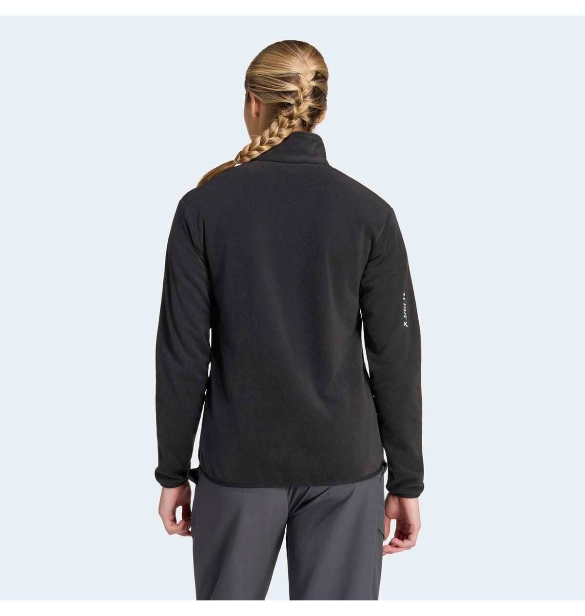 ژاکت ورزشی زنانه adidas سافتشل و پلار زیپدار مدل KY9853 ژاکت ورزشی زنانه adidas سافتشل و پلار زیپدار مدل KY9853