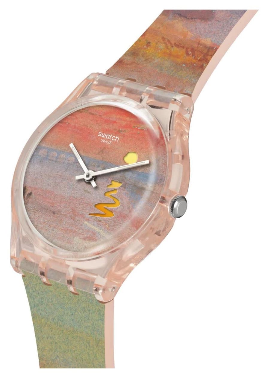 ساعت مچی زنانه Swatch TURNER'S SCARLET SUNSET مدل SO28Z700 ساعت مچی زنانه Swatch TURNER'S SCARLET SUNSET مدل SO28Z700