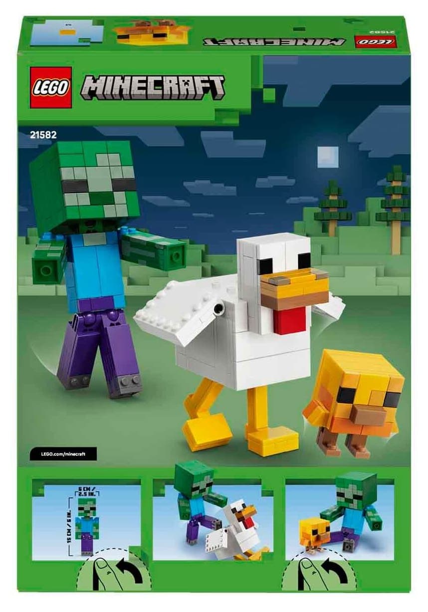 لگو Minecraft مرغ جاکی مدل 21582 با 344 قطعه لگو Minecraft مرغ جاکی مدل 21582 با 344 قطعه