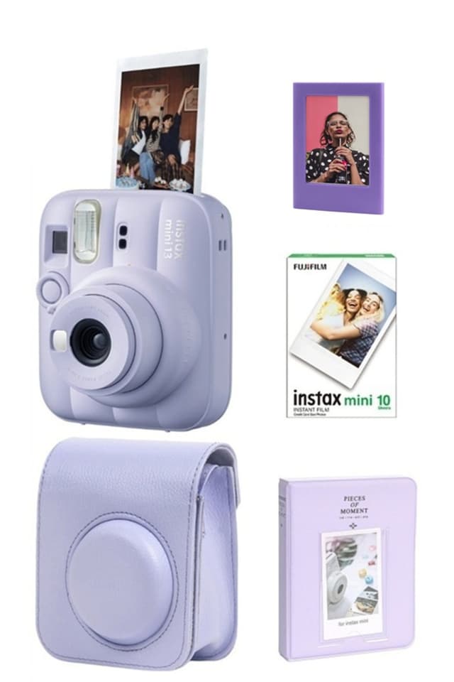 دوربین فوری Fujifilm Instax Mini 13 با کیف، فیلم 10تایی، آلبوم 64تایی و قاب مغناطیسی دوربین فوری Fujifilm Instax Mini 13 با کیف، فیلم 10تایی، آلبوم 64تایی و قاب مغناطیسی