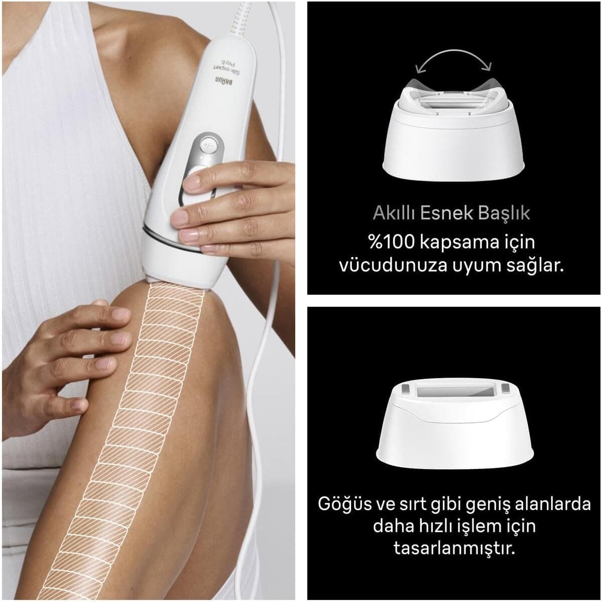 دستگاه IPL رفع موهای زائد خانگی Braun Silk·expert Pro 5 با کیف، Gillette Venus و 2 سری مدل PL5234 دستگاه IPL رفع موهای زائد خانگی Braun Silk·expert Pro 5 با کیف، Gillette Venus و 2 سری مدل PL5234