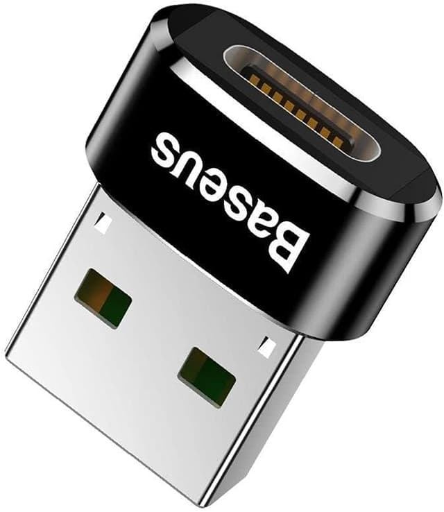 هاب مینی کامپیوتر و گوشی Baseus سبک و مناسب سفر، مشکی، 3A، ورودی USB Type A 2.0 و خروجی USB Type C هاب مینی کامپیوتر و گوشی Baseus سبک و مناسب سفر، مشکی، 3A، ورودی USB Type A 2.0 و خروجی USB Type C