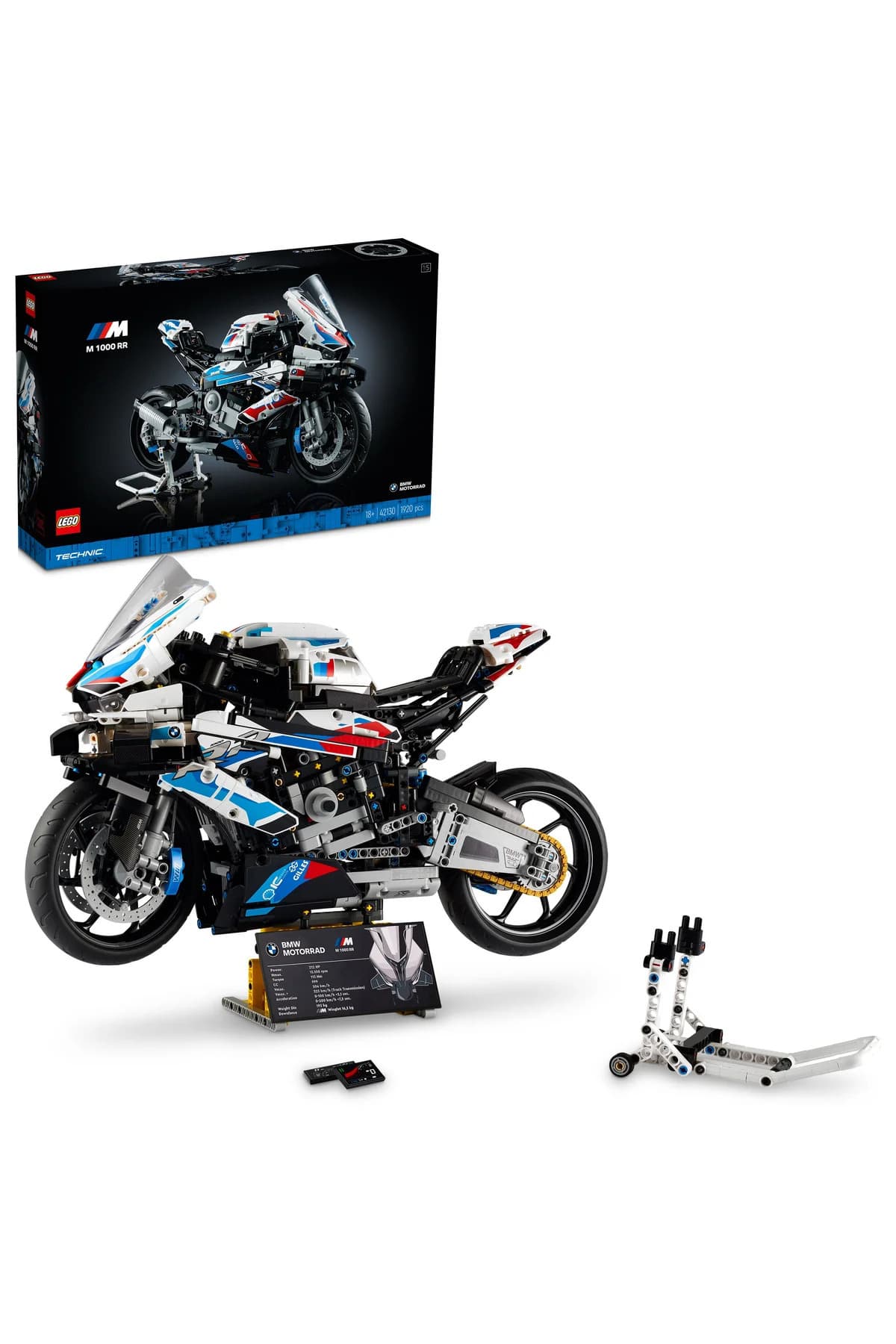 لگو Technic BMW M مدل 1000 RR مدل 42130 (1925 قطعه) لگو Technic BMW M مدل 1000 RR مدل 42130 (1925 قطعه)