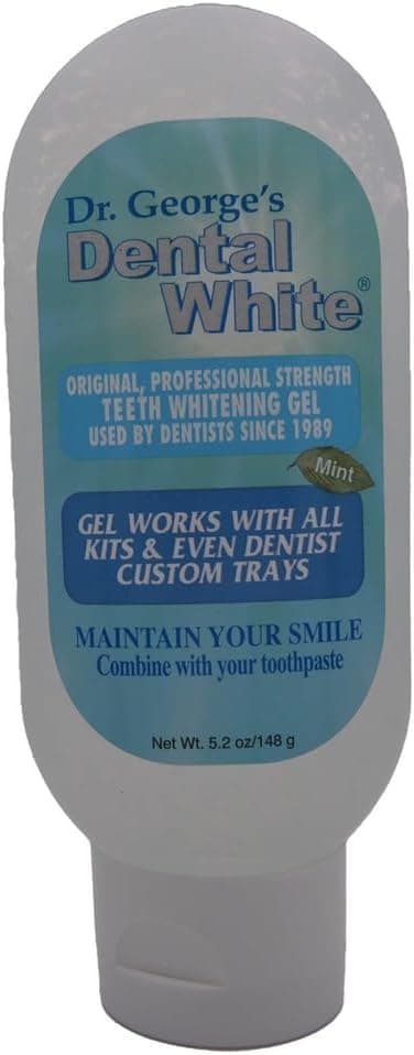 ژل سفیدکننده دندان Dr. George's Dental White همراه با دستورالعمل ژل سفیدکننده دندان Dr. George's Dental White همراه با دستورالعمل