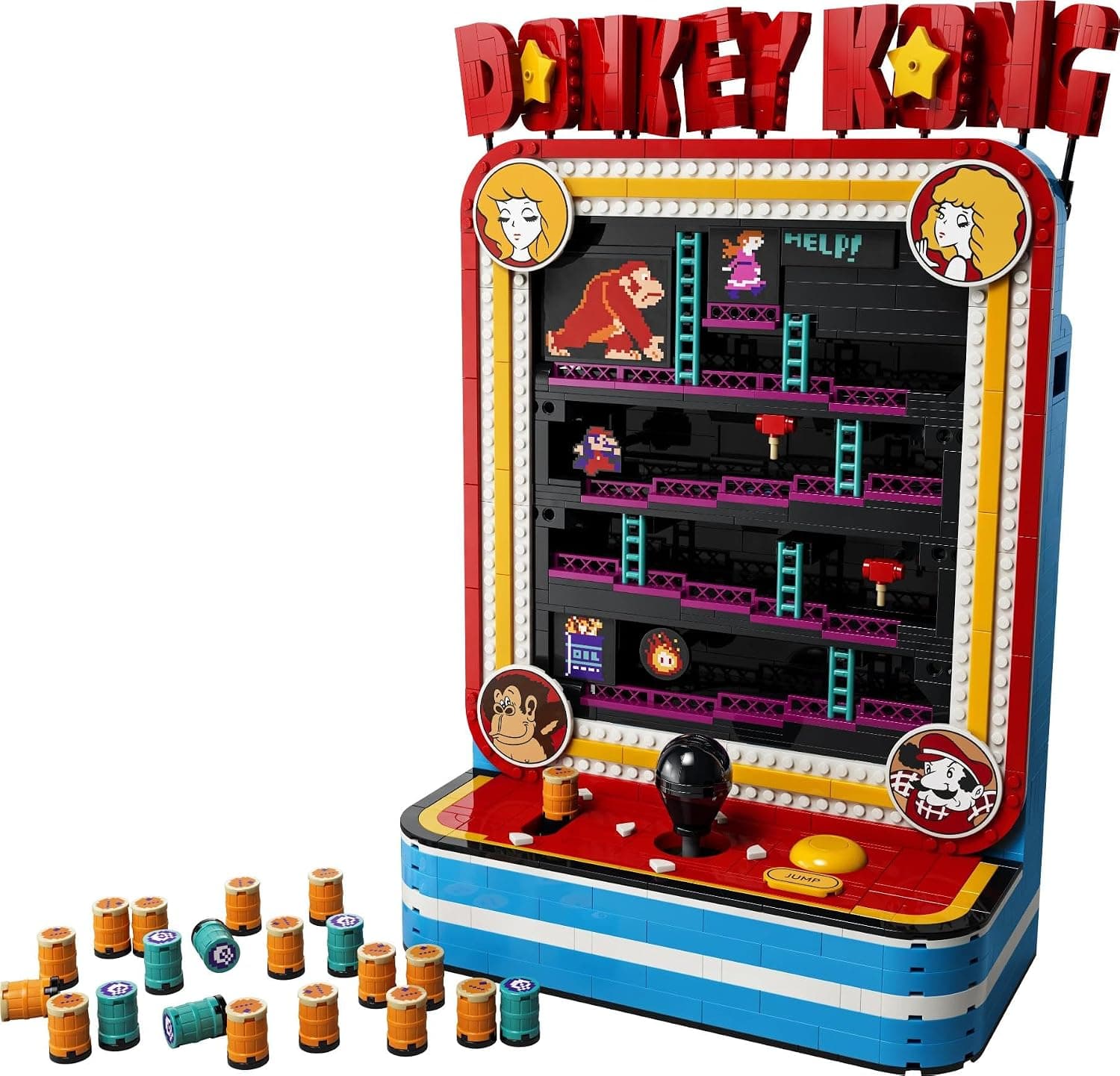 لگو Super Mario Donkey Kong Arcade مدل 72051 لگو Super Mario Donkey Kong Arcade مدل 72051