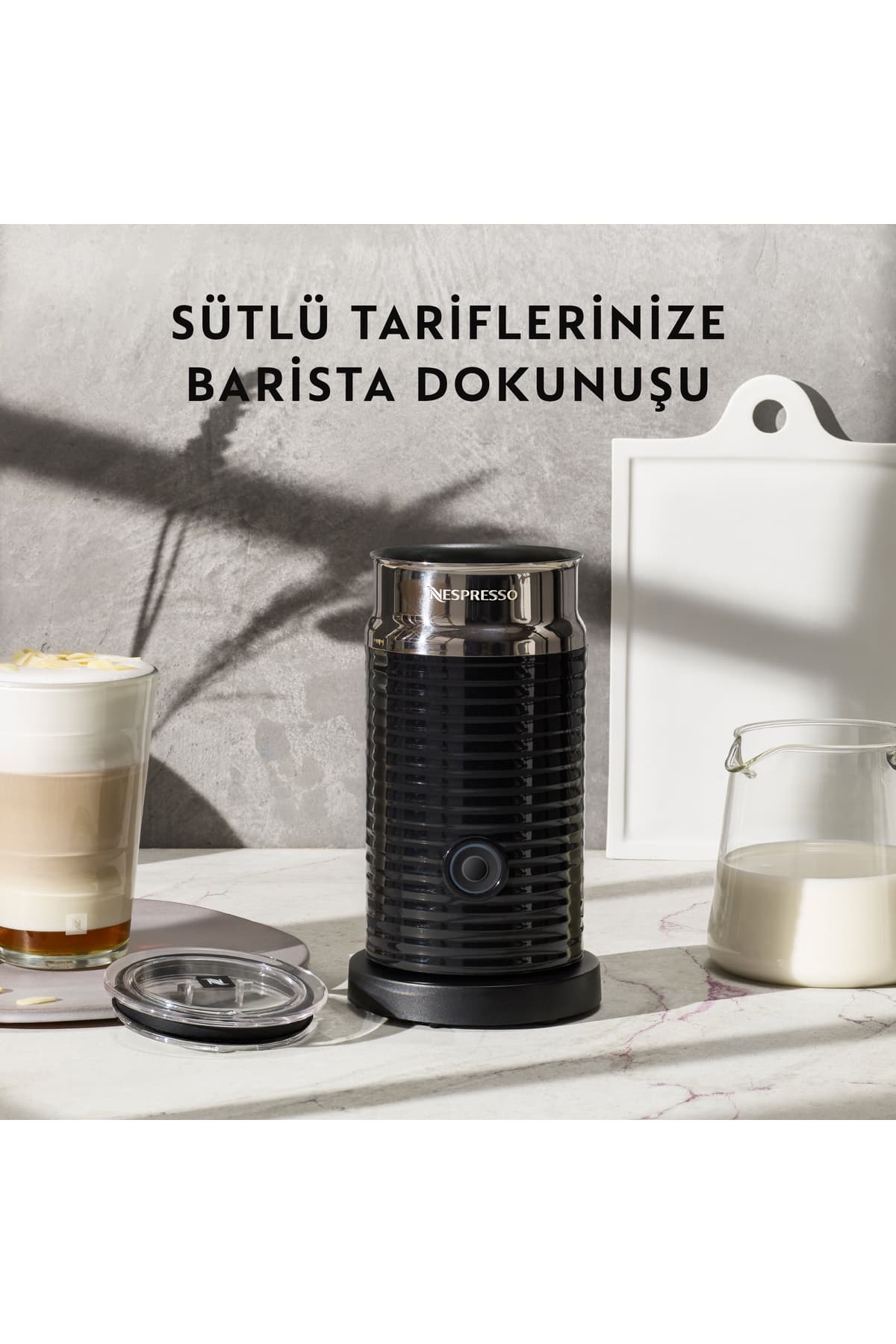 کفساز شیر Nespresso سفید مدل Aeroccino 3 کفساز شیر Nespresso سفید مدل Aeroccino 3