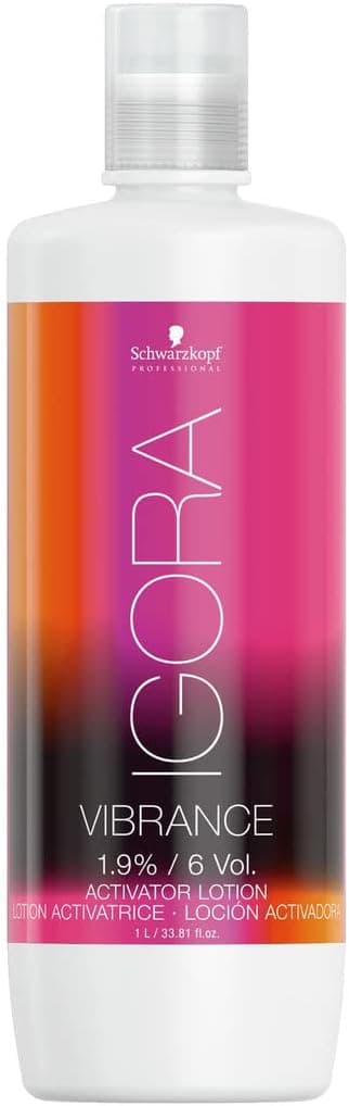 اکسیدان Schwarzkopf مدل İgora Vibrance با غلظت %1.9 و 6 Vol لوسیون فعالکننده 1000ml اکسیدان Schwarzkopf مدل İgora Vibrance با غلظت %1.9 و 6 Vol لوسیون فعالکننده 1000ml