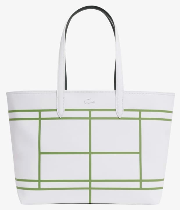 کیف دوشی زنانه Lacoste مدل Anna به رنگ سفید کیف دوشی زنانه Lacoste مدل Anna به رنگ سفید