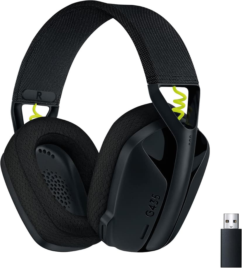 هدست گیمینگ Logitech G بیسیم بلوتوث مدل G435 LIGHTSPEED مشکی هدست گیمینگ Logitech G بیسیم بلوتوث مدل G435 LIGHTSPEED مشکی