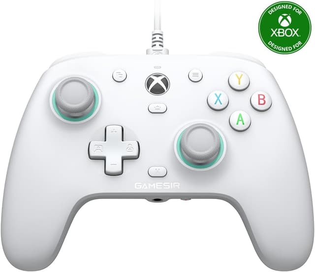 دسته بازی سیمی برای Xbox Series X|S، Xbox One و Windows 10/11 GameSir با جویاستیک و تریگر Hall Effect، جک صوتی 3.5 mm مدل G7 SE دسته بازی سیمی برای Xbox Series X|S، Xbox One و Windows 10/11 GameSir با جویاستیک و تریگر Hall Effect، جک صوتی 3.5 mm مدل G7 SE