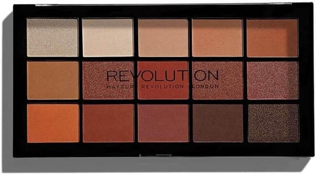 پالت سایه چشم Revolution Reloaded Far Iconic Fever، 15 رنگ پالت سایه چشم Revolution Reloaded Far Iconic Fever، 15 رنگ