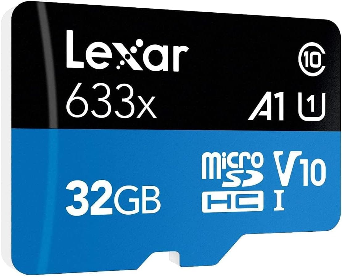 کارت حافظه microSDHC Lexar 32GB UHS-I عملکرد بالا 633x U1 100MB/s کارت حافظه microSDHC Lexar 32GB UHS-I عملکرد بالا 633x U1 100MB/s