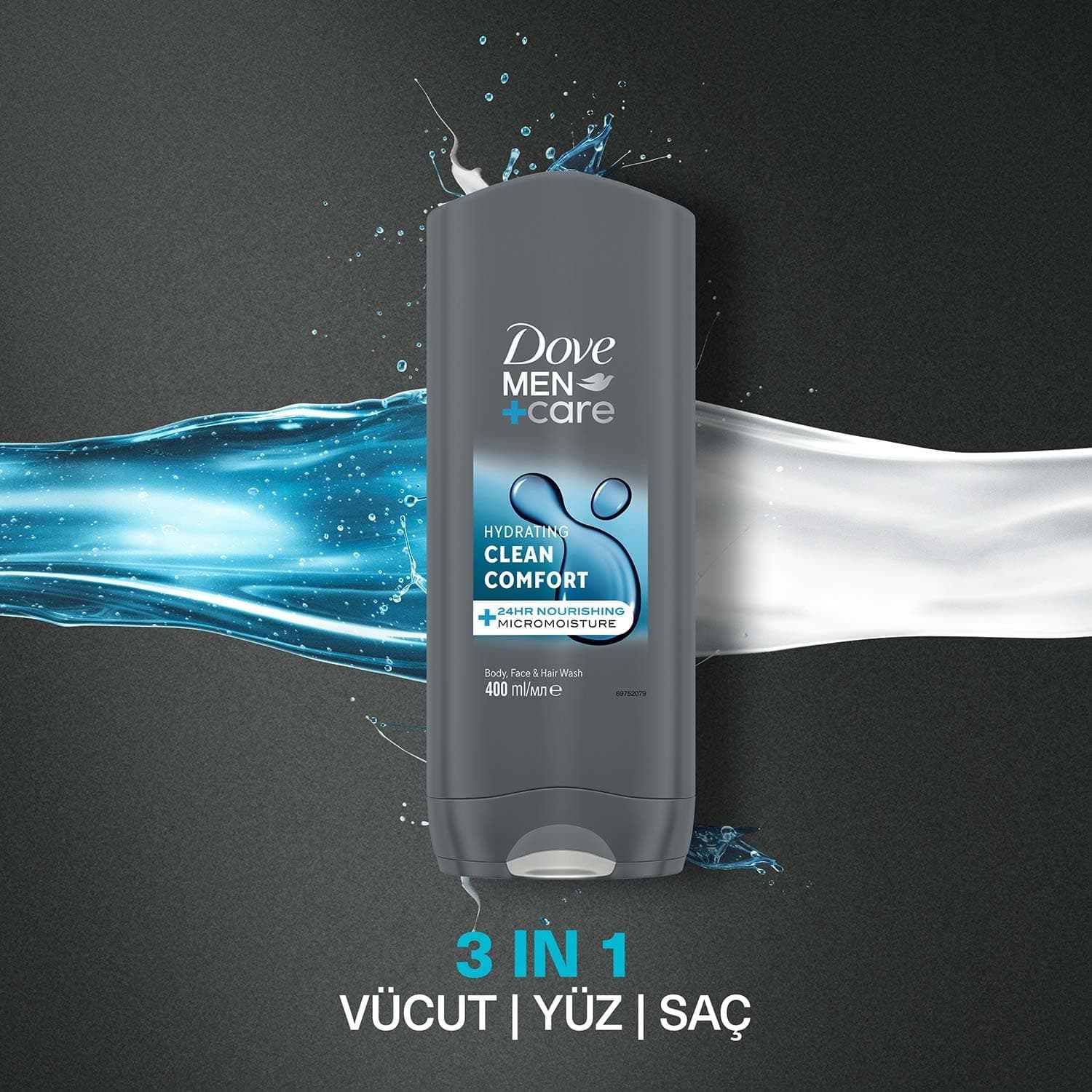 ژل حمام مردانه Dove Men Care Clean Comfort 400ml ژل حمام مردانه Dove Men Care Clean Comfort 400ml