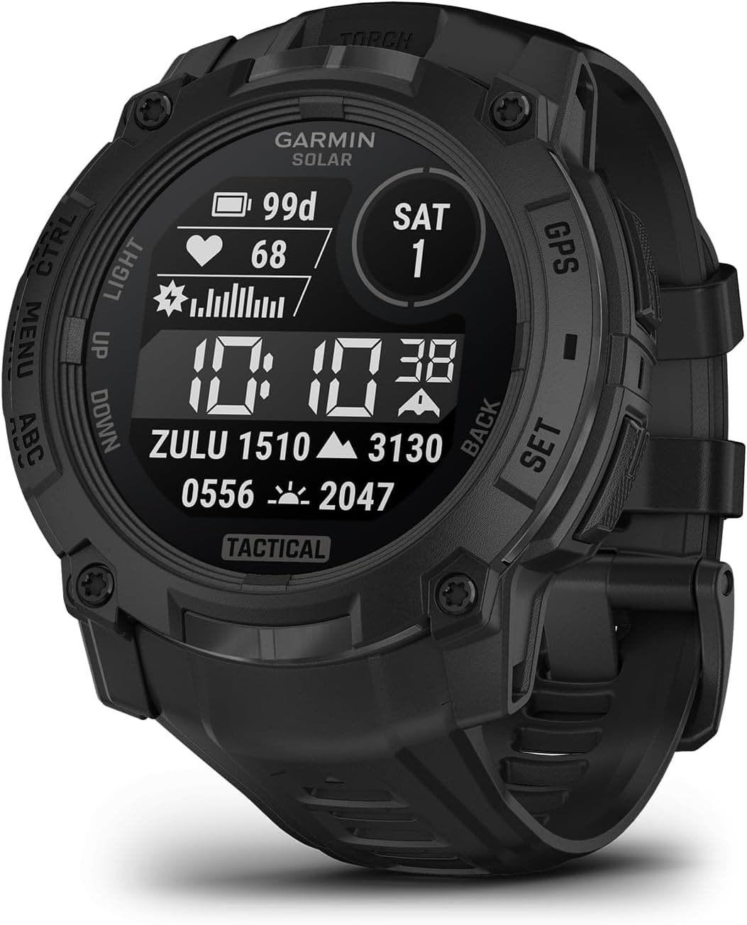 ساعت هوشمند Garmin Instinct 3 50 mm Solar Tactical Edition سیاه ساعت هوشمند Garmin Instinct 3 50 mm Solar Tactical Edition سیاه