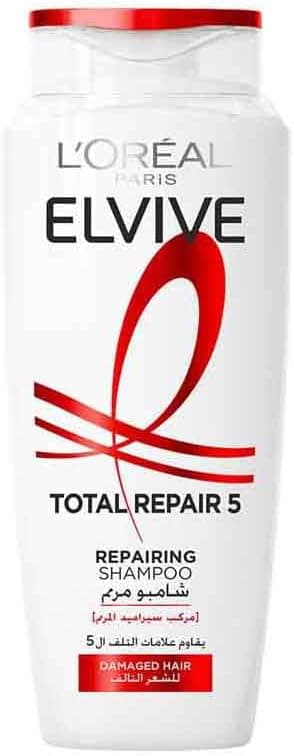 شامپو و نرمکننده L’Oréal Paris Elvive Total Repair 5 ترمیمکننده موهای آسیبدیده و دارای موخوره 400ml + 360ml شامپو و نرمکننده L’Oréal Paris Elvive Total Repair 5 ترمیمکننده موهای آسیبدیده و دارای موخوره 400ml + 360ml