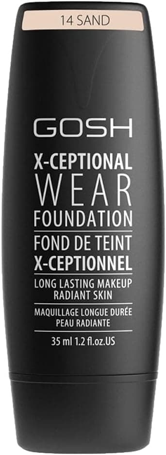 کرم پایه GOSH X-Ceptional Wear شماره 14 شنی 35 میلیلیتر 5711914121082 کرم پایه GOSH X-Ceptional Wear شماره 14 شنی 35 میلیلیتر 5711914121082