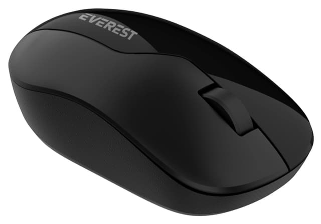 ماوس بیسیم Everest با USB 2.4GHz مشکی مدل SMW-973 ماوس بیسیم Everest با USB 2.4GHz مشکی مدل SMW-973