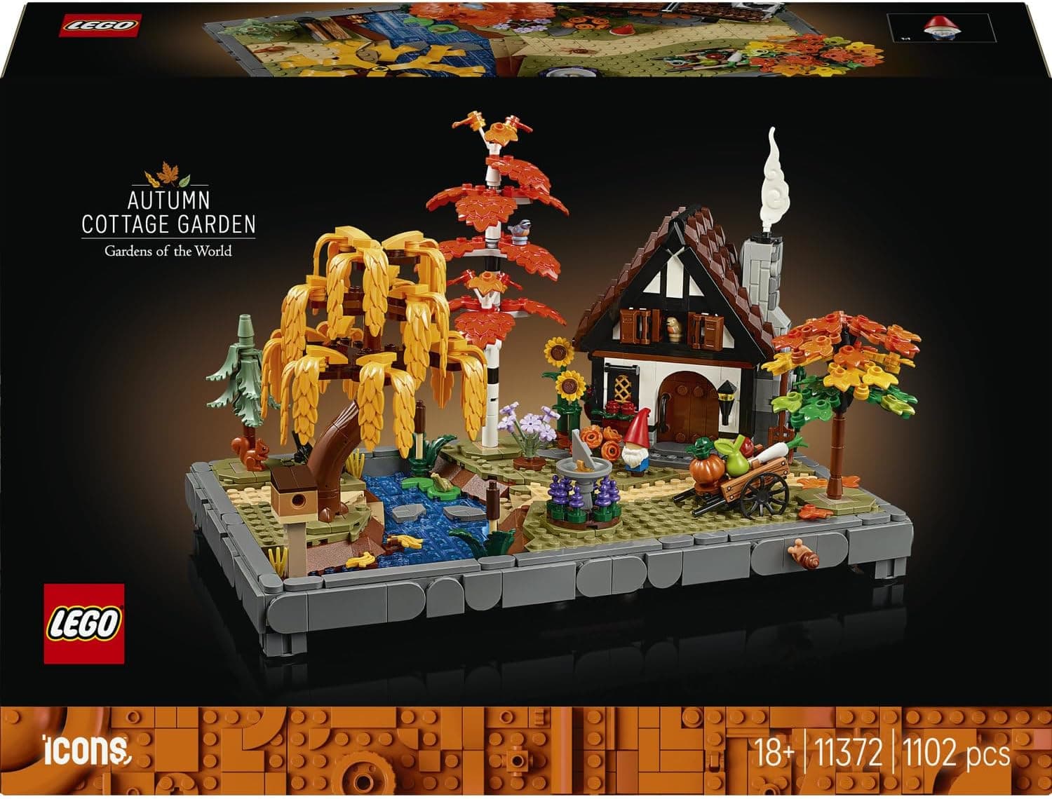 لگو Icons ست مدل Autumn Garden House 11372 لگو Icons ست مدل Autumn Garden House 11372