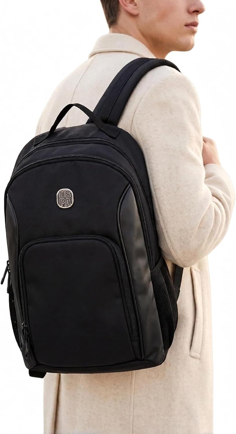 کوله پشتی یونیسکس U.S. Polo Assn مدرسه مدل 25063 مشکی کوله پشتی یونیسکس U.S. Polo Assn مدرسه مدل 25063 مشکی