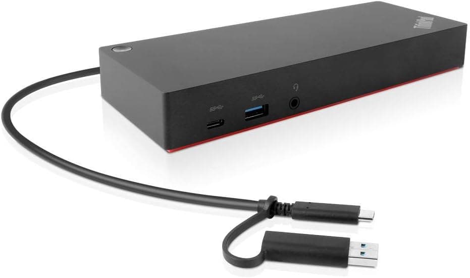 ایستگاه اتصال Lenovo ThinkPad Hybrid USB-C با USB-A توان 135 Watt مدل 40AF0135UK ایستگاه اتصال Lenovo ThinkPad Hybrid USB-C با USB-A توان 135 Watt مدل 40AF0135UK