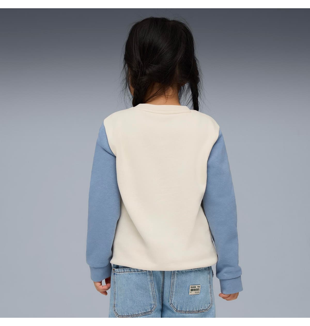 سویشرت کودکانه Puma یقه گرد مدل Little Runners Crew سویشرت کودکانه Puma یقه گرد مدل Little Runners Crew