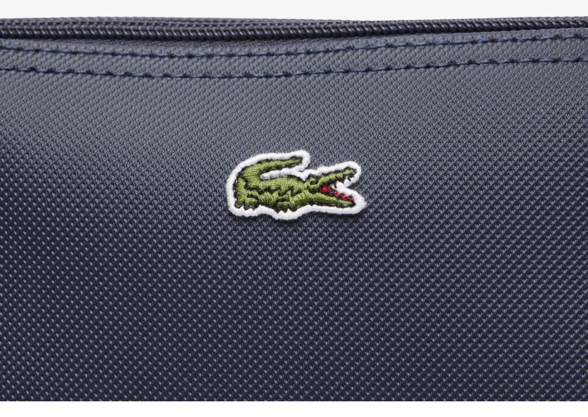 کیف دوشی کوچک زنانه Lacoste سرمهای مدل L.12.12 کیف دوشی کوچک زنانه Lacoste سرمهای مدل L.12.12