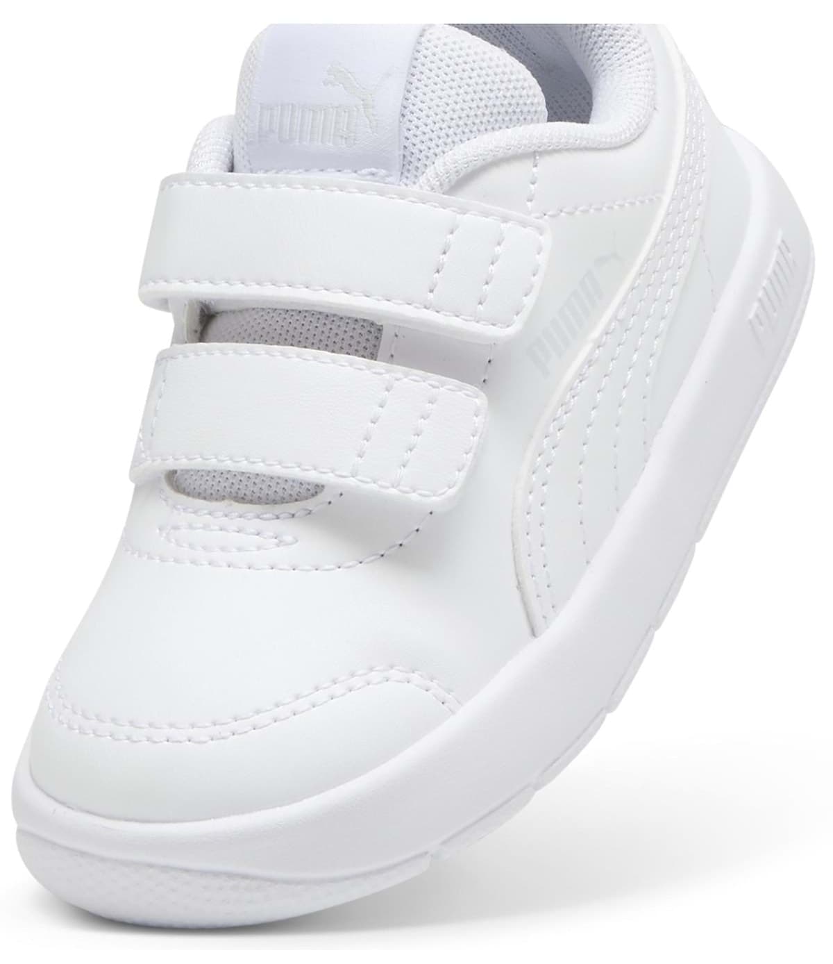 کفش ورزشی بچگانه Puma ارتوپدی سفید مدل Courtflex V3 V PS 397642 کفش ورزشی بچگانه Puma ارتوپدی سفید مدل Courtflex V3 V PS 397642