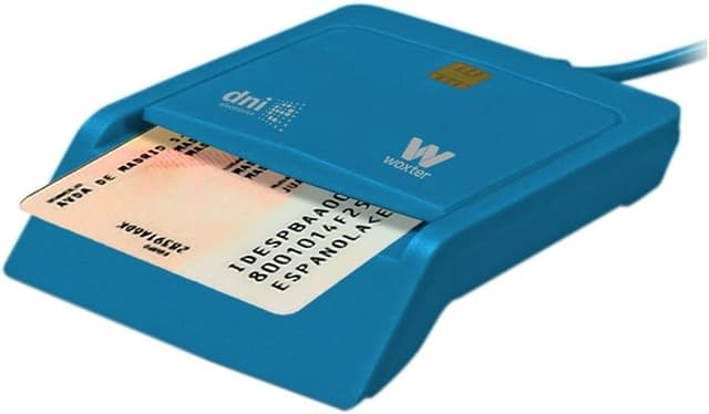 کارتخوان کارت ملی الکترونیکی و حافظه WOXTER مشکی و آبی کارتخوان کارت ملی الکترونیکی و حافظه WOXTER مشکی و آبی