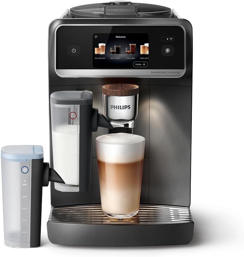 اسپرسوساز تماماتوماتیک Philips سری 5500 LatteGo مدل EP5547/90 همراه قرص حلکننده روغن قهوه CA6704/10 اسپرسوساز تماماتوماتیک Philips سری 5500 LatteGo مدل EP5547/90 همراه قرص حلکننده روغن قهوه CA6704/10