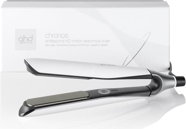 اتو مو GHD مدل Chronos سفید برای همه انواع مو اتو مو GHD مدل Chronos سفید برای همه انواع مو