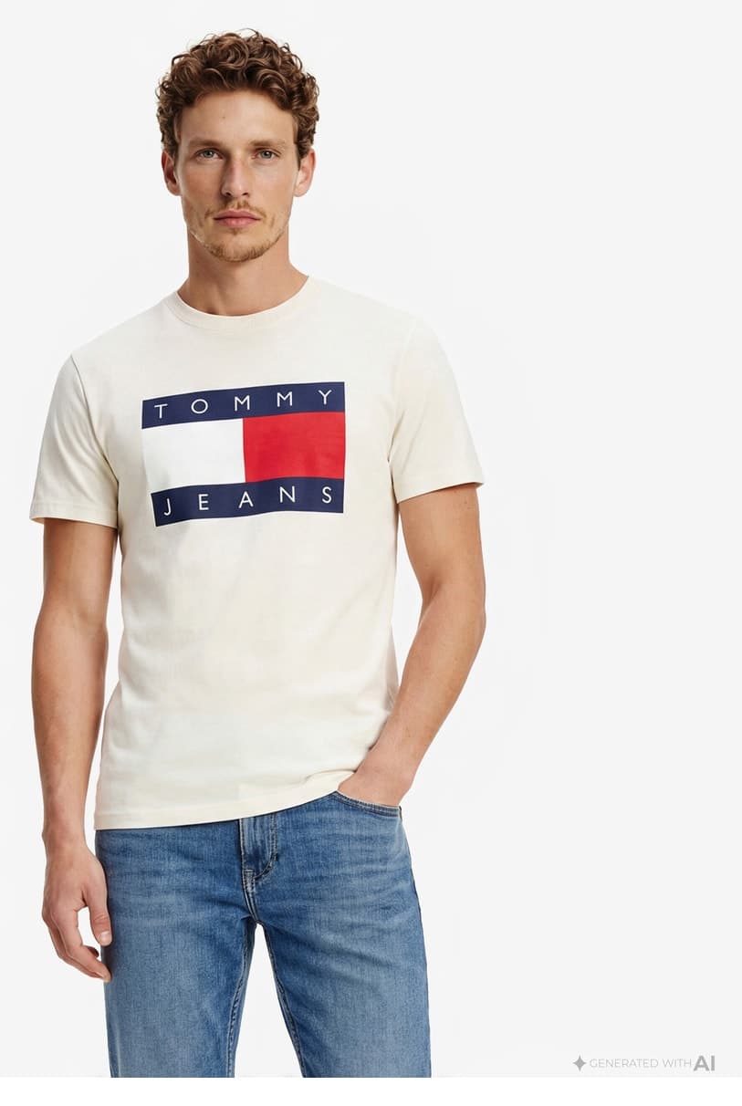 تیشرت مردانه Tommy Hilfiger آستین کوتاه TJM REG BIG FLAG EXT تیشرت مردانه Tommy Hilfiger آستین کوتاه TJM REG BIG FLAG EXT