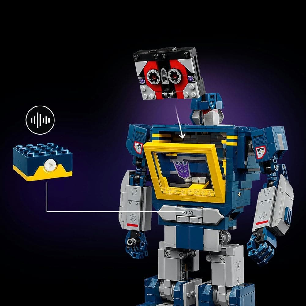 لگو Icons Transformers Soundwave مدل 10358 لگو Icons Transformers Soundwave مدل 10358