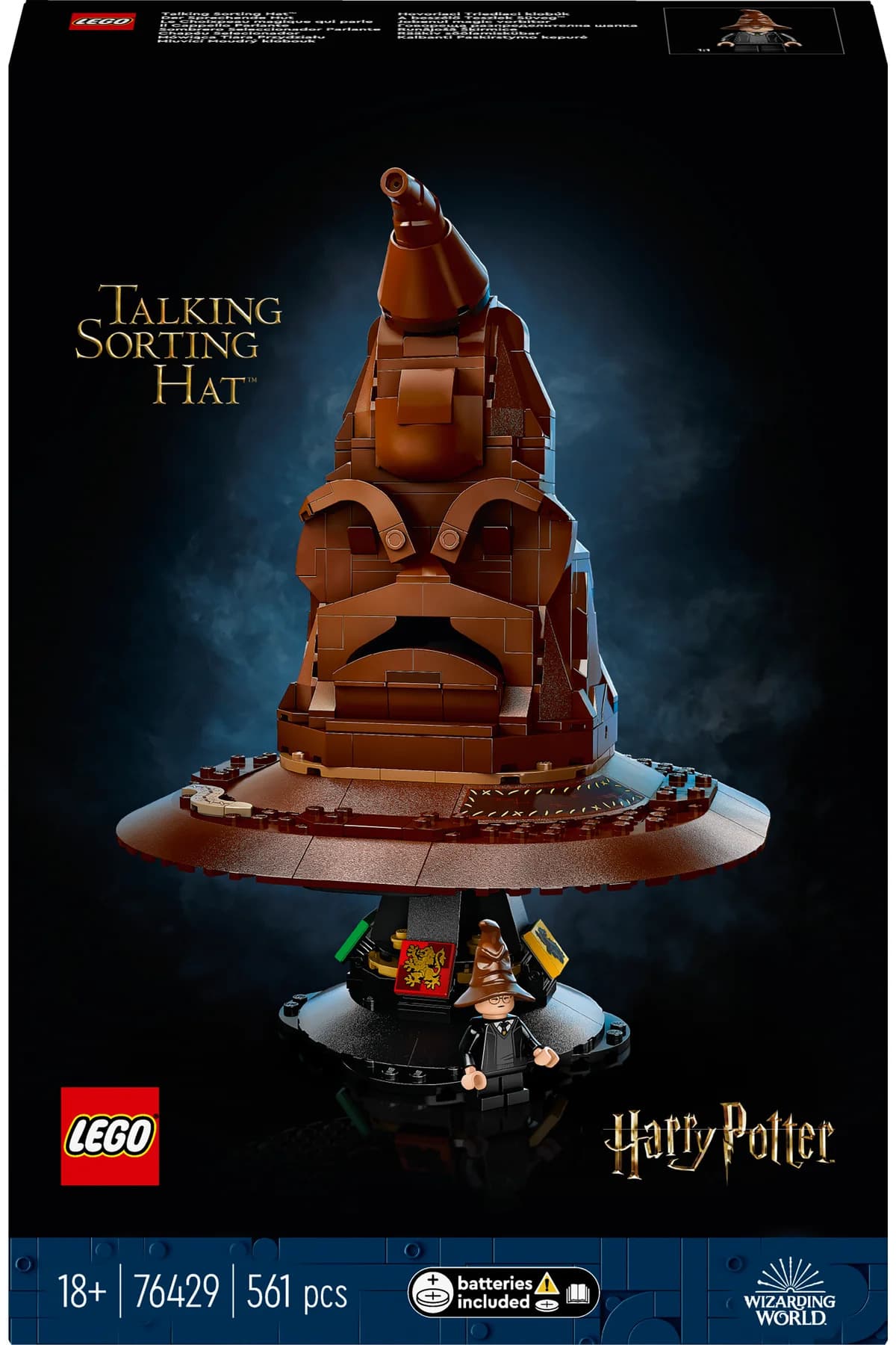لگو Harry Potter کلاه دستهبندی گویا مدل 76429 561 قطعه لگو Harry Potter کلاه دستهبندی گویا مدل 76429 561 قطعه