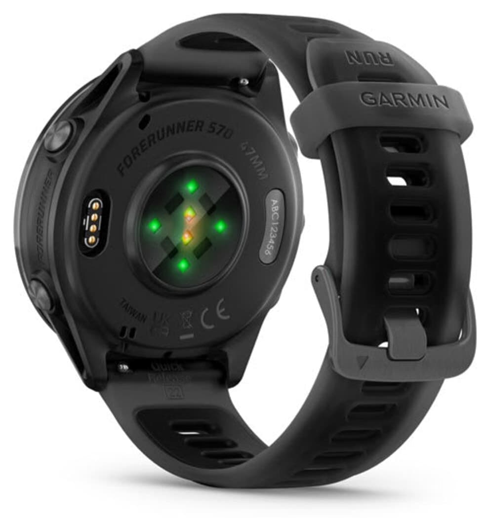 ساعت هوشمند Garmin Forerunner 570 47 mm خاکستری سنگی | مشکی ساعت هوشمند Garmin Forerunner 570 47 mm خاکستری سنگی | مشکی