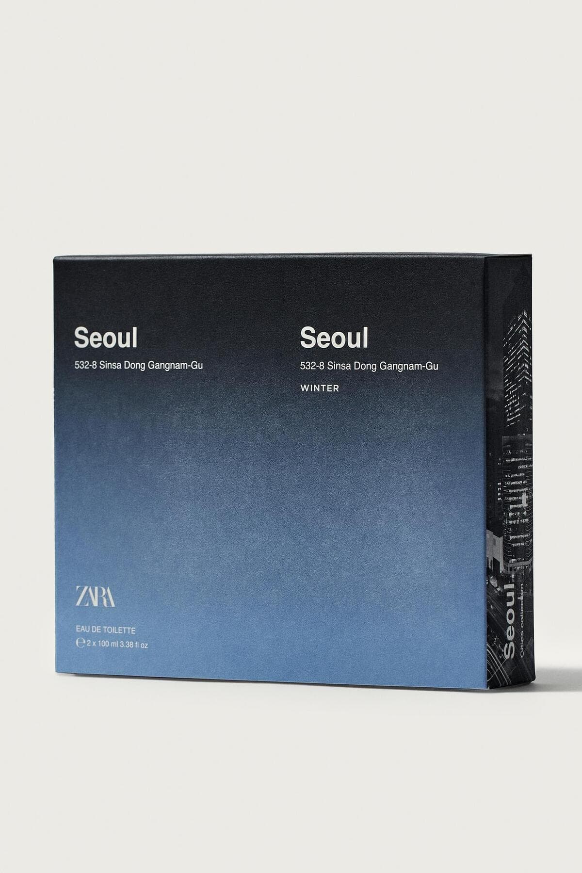 ادوتویلت مردانه Zara مدل Lunabloom Seoul + Seoul Winter 2X100 ML ادوتویلت مردانه Zara مدل Lunabloom Seoul + Seoul Winter 2X100 ML