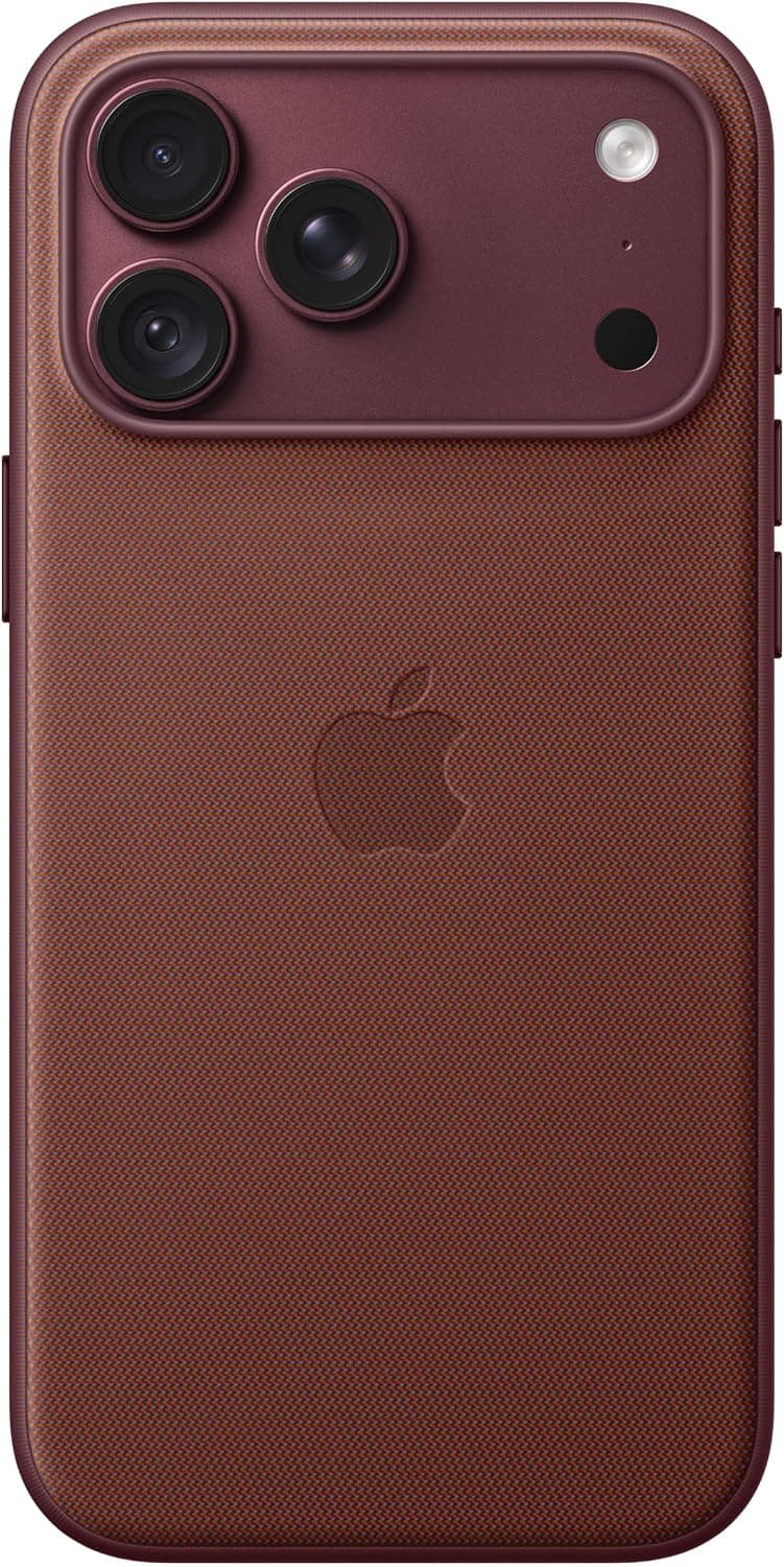 قاب گوشی Apple iPhone 18 Pro Max با MagSafe TechWoven زرشکی قاب گوشی Apple iPhone 18 Pro Max با MagSafe TechWoven زرشکی