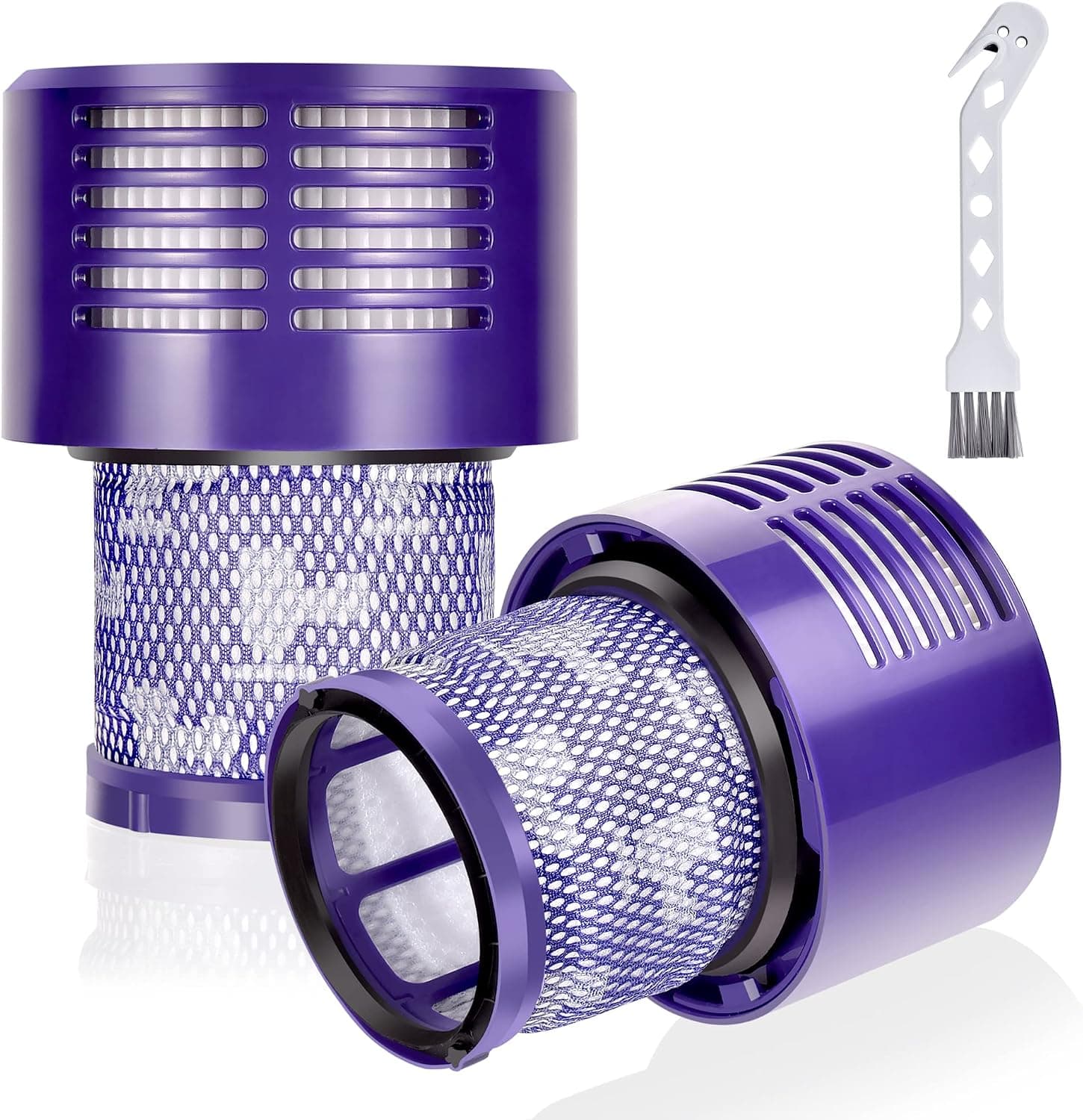 فیلتر جاروبرقی Leadaybetter مناسب Dyson V10 مدل 969082-01 بسته 2 عددی و 1 برس فیلتر جاروبرقی Leadaybetter مناسب Dyson V10 مدل 969082-01 بسته 2 عددی و 1 برس