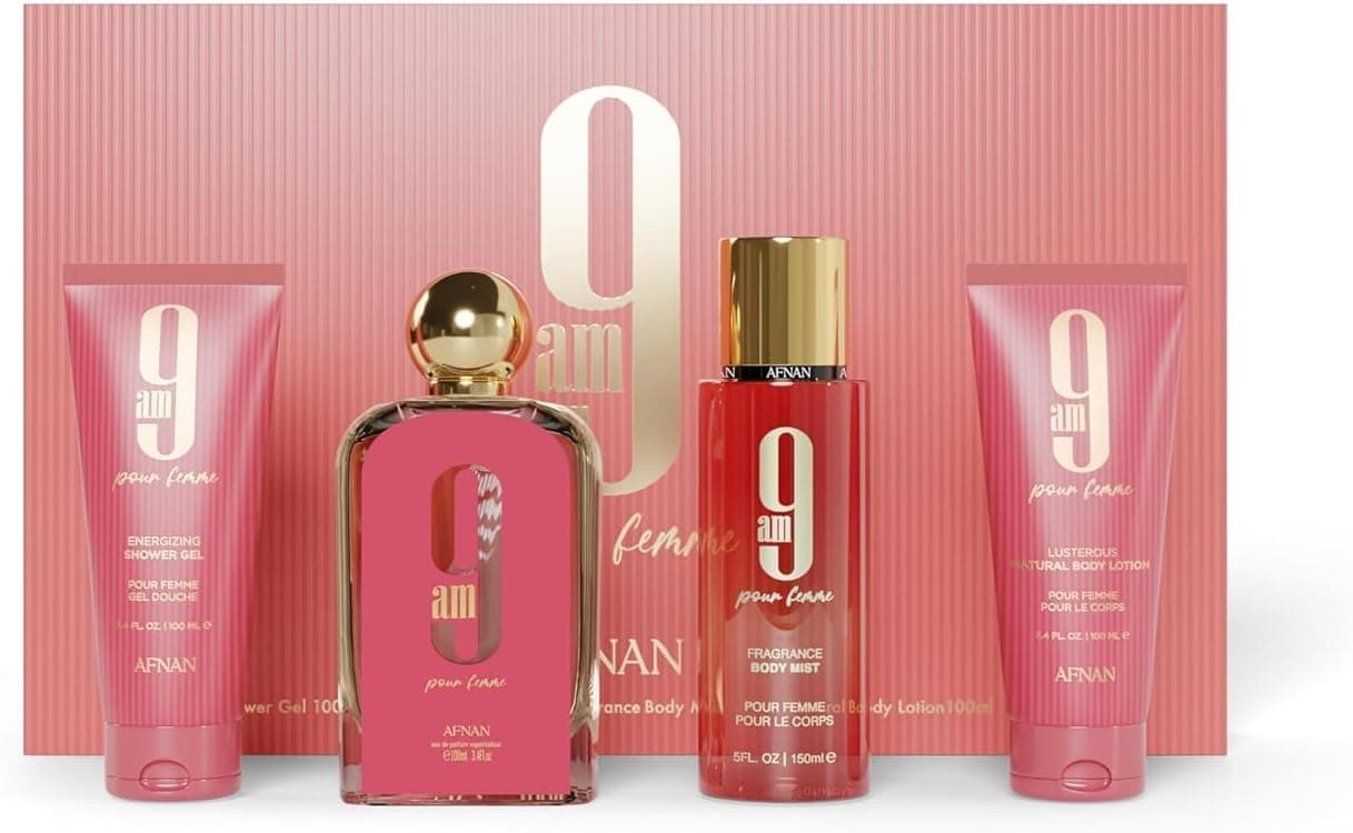 اسپری ادوپرفیوم زنانه Afnan مدل 9 AM Pour Femme 100 ml اسپری ادوپرفیوم زنانه Afnan مدل 9 AM Pour Femme 100 ml