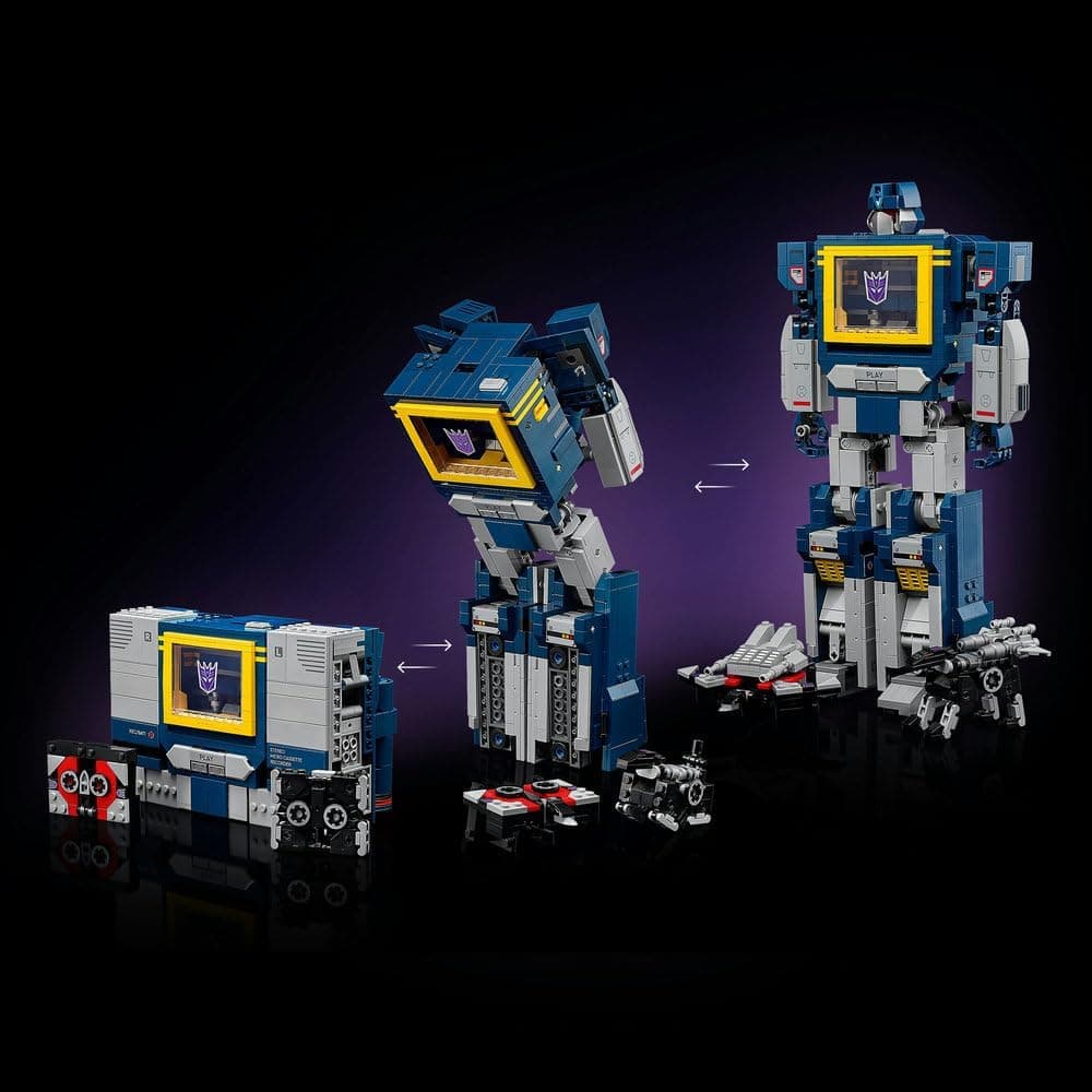 لگو Icons Transformers Soundwave مدل 10358 لگو Icons Transformers Soundwave مدل 10358
