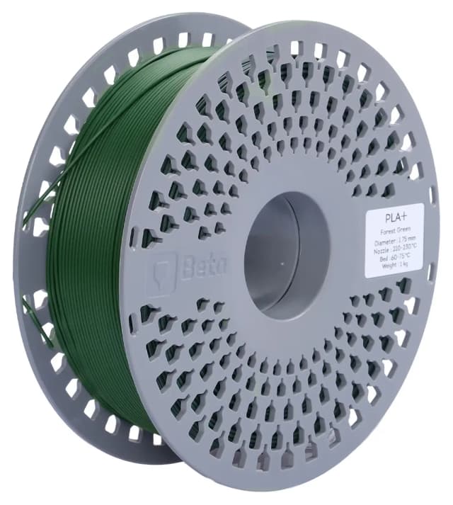 فیلامنت Beta Filament مدل PLA+ سبز جنگلی فیلامنت Beta Filament مدل PLA+ سبز جنگلی
