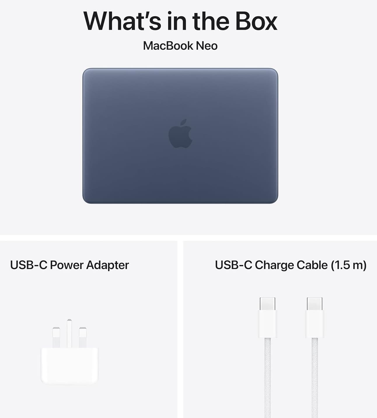 لپتاپ Apple با تراشه A18 Pro، نمایشگر Liquid Retina، حافظه یکپارچه 8GB، SSD 512GB، Touch ID، کیبورد عربی و رنگ نیلی مدل 2026 MacBook Neo 13 اینچی لپتاپ Apple با تراشه A18 Pro، نمایشگر Liquid Retina، حافظه یکپارچه 8GB، SSD 512GB، Touch ID، کیبورد عربی و رنگ نیلی مدل 2026 MacBook Neo 13 اینچی