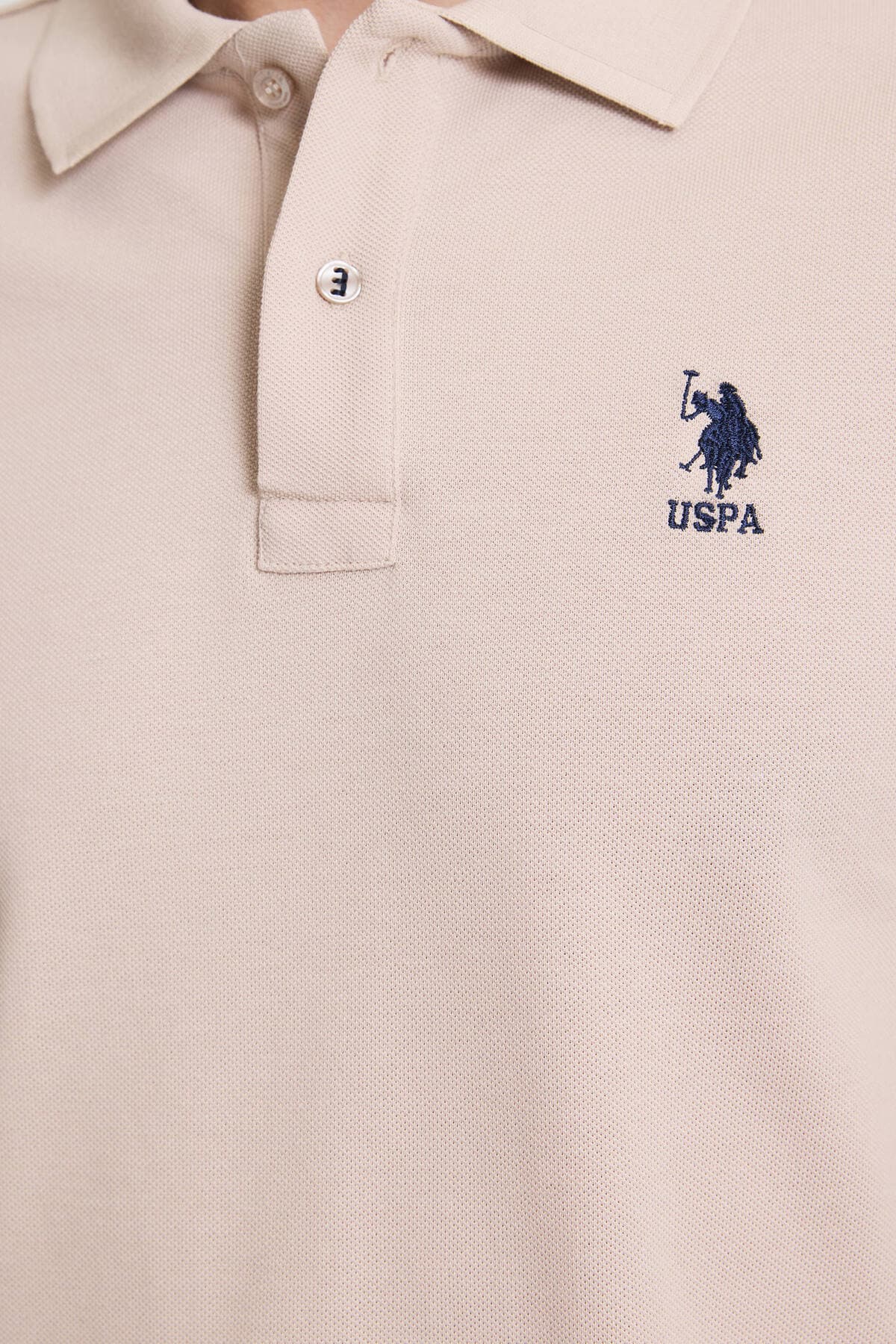 تیشرت مردانه U.S. Polo Assn. یقه پولو فیت معمولی سنگی مدل 50322314-VR049 تیشرت مردانه U.S. Polo Assn. یقه پولو فیت معمولی سنگی مدل 50322314-VR049