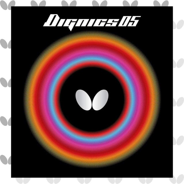 رویه راکت تنیس روی میز Butterfly Dignics 05 مشکی 2.1 رویه راکت تنیس روی میز Butterfly Dignics 05 مشکی 2.1