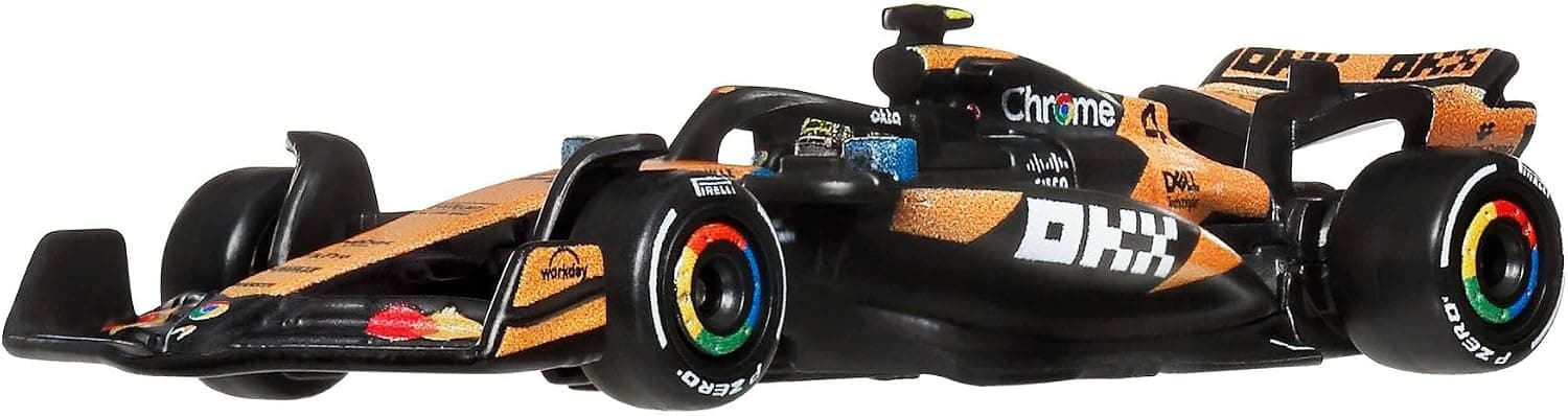 ماشین اسباببازی فرمول یک Hot Wheels مکلارن (Norris) ماشین اسباببازی فرمول یک Hot Wheels مکلارن (Norris)