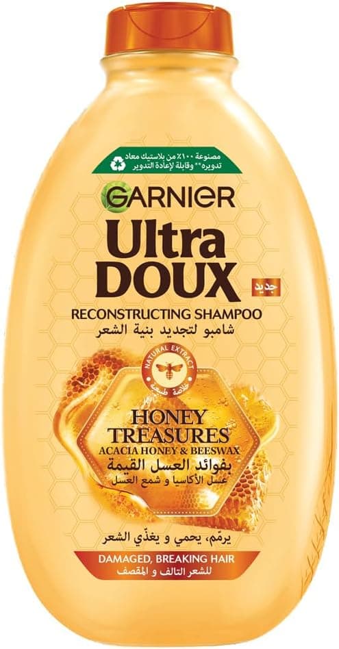 شامپو Garnier Ultra Doux Honey Treasures مدل 400 ml بسته 2 عددی شامپو Garnier Ultra Doux Honey Treasures مدل 400 ml بسته 2 عددی