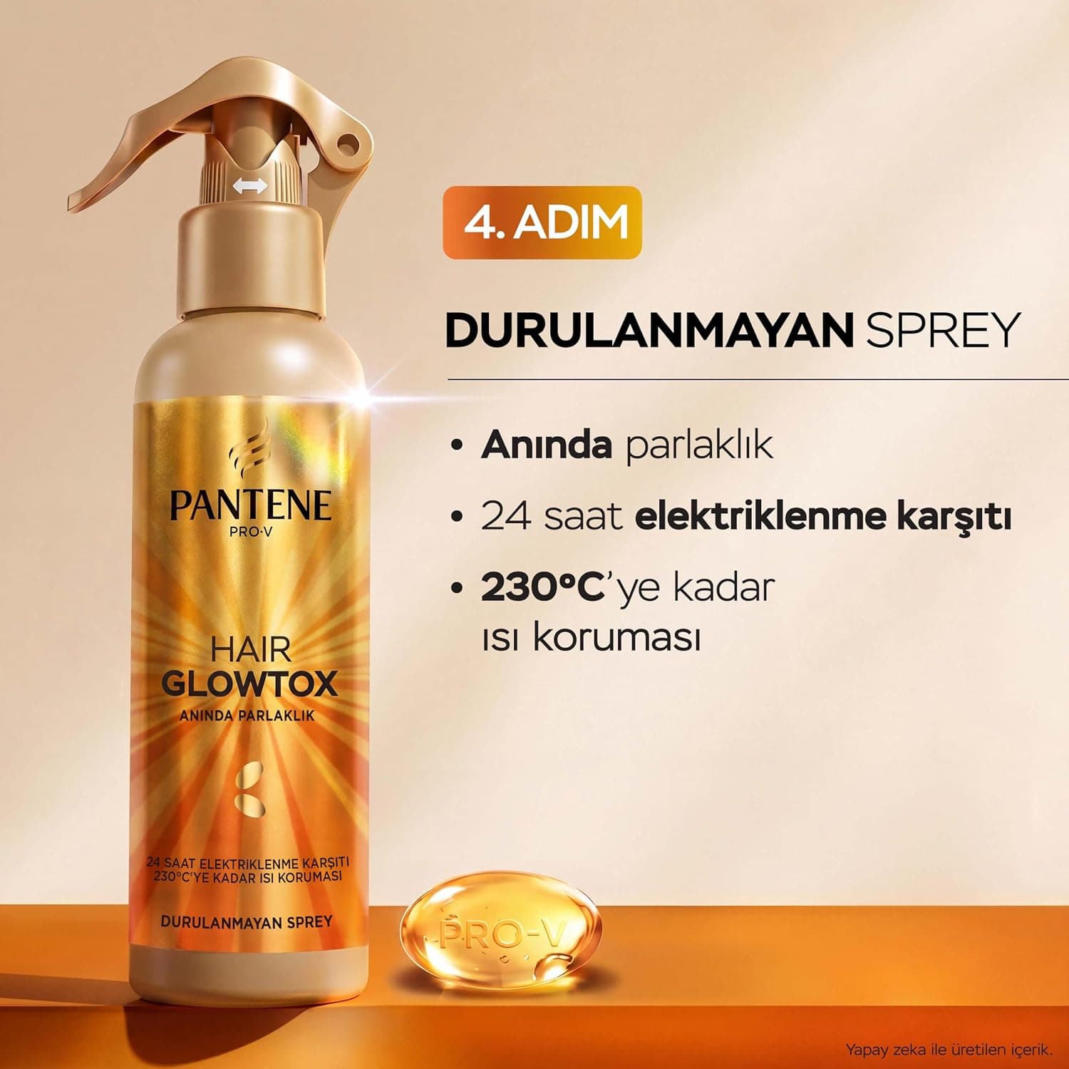 اسپری مراقبت از مو Pantene Glowtox 200 ml اسپری مراقبت از مو Pantene Glowtox 200 ml
