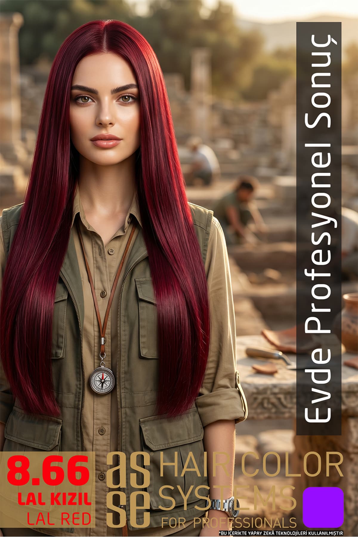 رنگ مو زنانه asse ست Adventure ماندگار 1+1 مدل 8.66 لال قرمز رنگ مو زنانه asse ست Adventure ماندگار 1+1 مدل 8.66 لال قرمز
